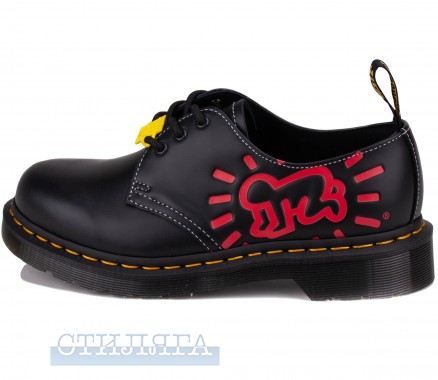 Dr.martens Туфли Dr. Martens Keith Haring 1461 Smooth 26834001 Black - Картинка 3