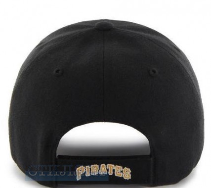 47 brand Кепка 47 Brand Pittsburgh Pirates Wool B-MVP20WBV-BKO Black Акрил - Картинка 2