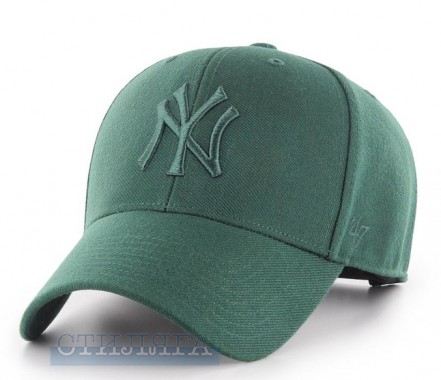 47 brand Кепка 47 Brand New York Yankees B-MVPSP17WBP-DGA Green - Картинка 1