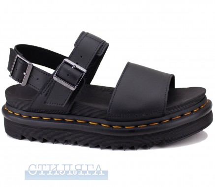 Dr.martens Босоніжки Dr. Martens Voss Hydro Leather Sandals 24233001 Black - Картинка 3