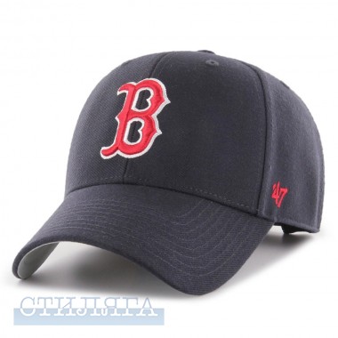47 brand Кепка 47 Brand Boston Red Sox B-MVP02WBV-HM Navy - Картинка 1