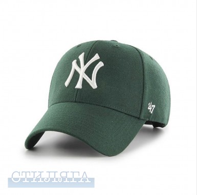 47 brand  Кепка 47 Brand MLB New York Yankees B-MVPSP17WBP-DG Green Акрил - Картинка 1