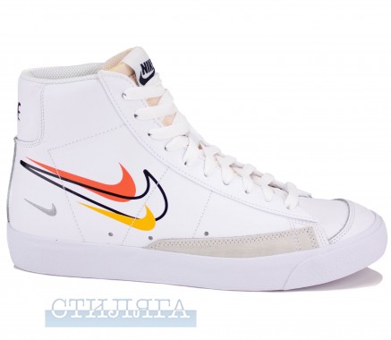 Nike Кросівки Nike Blazer Mid '77 DN7996-100 White Шкiра - Картинка 3