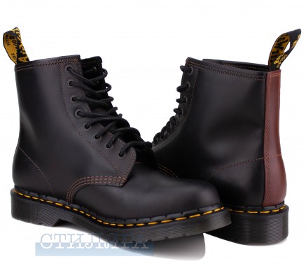 Dr.martens Черевики Dr. Martens 1460 Abruzzo Leather Ankle Boots 26904003 Black Шкіра - Картинка 2