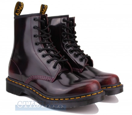 Dr.martens Ботинки Dr. Martens 1460 Women's Arcadia Leather Lace Up 13661601 Cherry Red  - Картинка 1