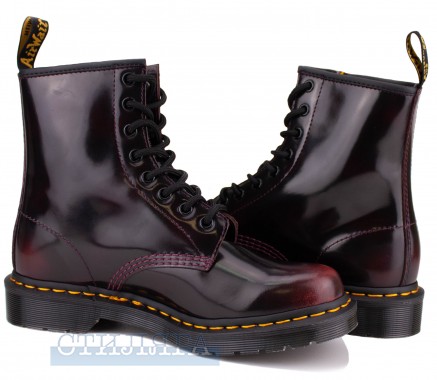 Dr.martens Ботинки Dr. Martens 1460 Women's Arcadia Leather Lace Up 13661601 Cherry Red  - Картинка 2