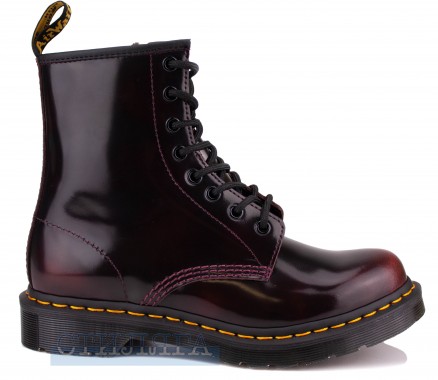 Dr.martens Ботинки Dr. Martens 1460 Women's Arcadia Leather Lace Up 13661601 Cherry Red  - Картинка 3