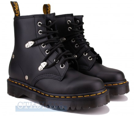 Dr.martens Ботинки Dr. Martens 1460 Bex Stud Leather 26959001 Black Fine Haircell - Картинка 1