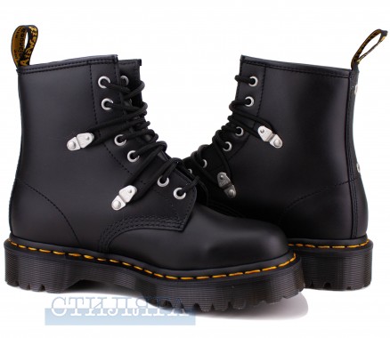 Dr.martens Ботинки Dr. Martens 1460 Bex Stud Leather 26959001 Black Fine Haircell - Картинка 2