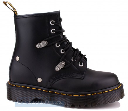 Dr.martens Ботинки Dr. Martens 1460 Bex Stud Leather 26959001 Black Fine Haircell - Картинка 3