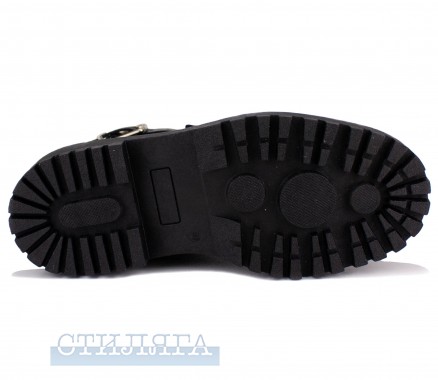 Buffalo london Ботинки Buffalo Sari Ankle Boot 11701261 Black Кожа - Картинка 3