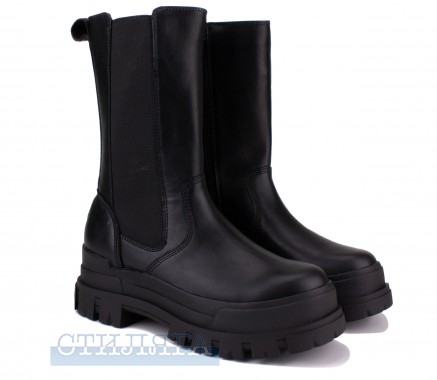 Buffalo london Ботинки Buffalo Aspha CLF Chelsea Boot 12140021 Black - Картинка 1