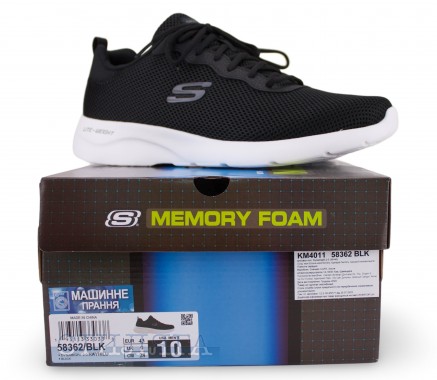 Skechers Кроссовки Skechers Dynamight 2.0 - Rayhill 58362 BLK (KM4011) Black - Картинка 5