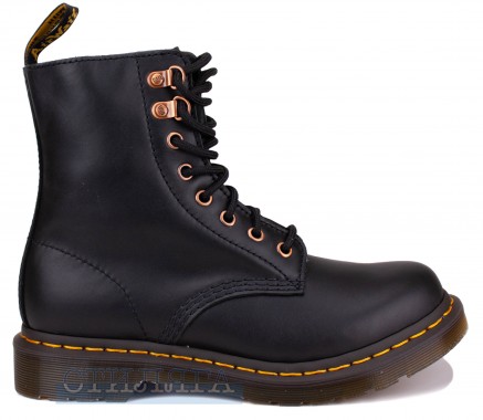 Dr.martens Ботинки Dr. Martens 1460 Pascal Rose Gold Hardware Leather 26874001 Black - Картинка 3