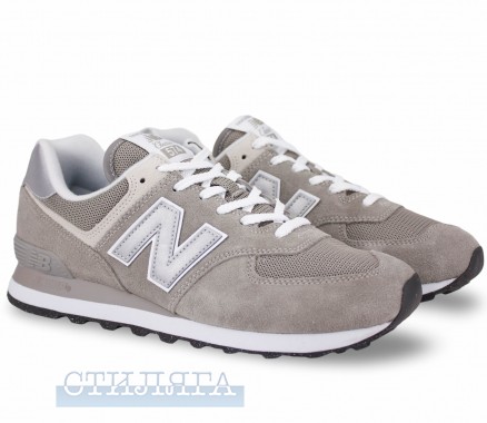 New balance Кроссовки New Balance 574 Classic GL ML574EVG Gray Замша - Картинка 1