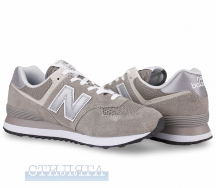 New balance Кроссовки New Balance 574 Classic GL ML574EVG Gray Замша - Картинка 2