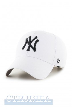 47 brand Кепка 47 Brand New York Yankees B-MVP17WBV-WHF White - Картинка 1