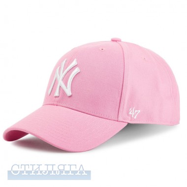 47 brand Кепка 47 Brand New York Yankees MVP B-MVPSP17WBP-RS Pink - Картинка 1