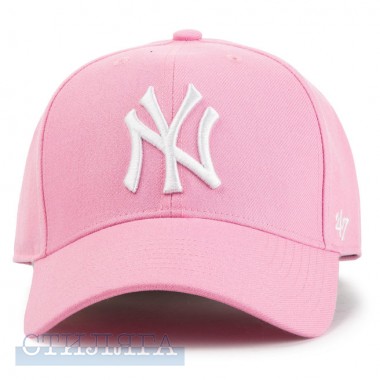 47 brand Кепка 47 Brand New York Yankees MVP B-MVPSP17WBP-RS Pink - Картинка 3