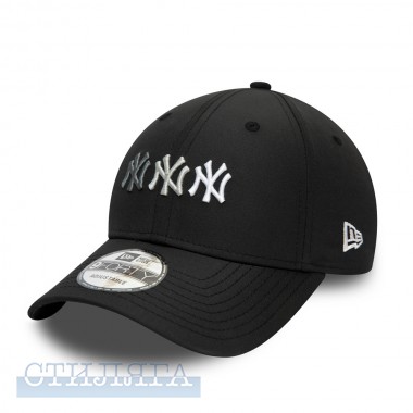 New Era Кепка New Era New York Yankees Logo Black 9FORTY Cap 60141652 Black - Картинка 1