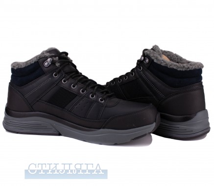 Skechers Черевики Skechers Benago - Voren 66199 BLK Black - Картинка 2