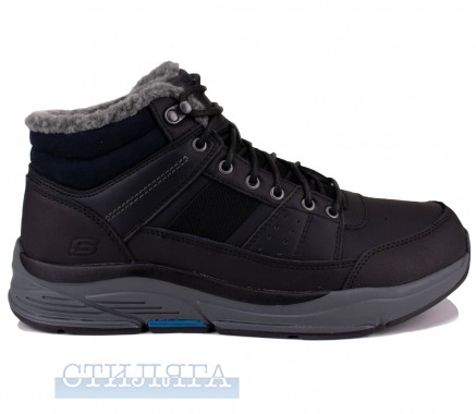 Skechers Черевики Skechers Benago - Voren 66199 BLK Black - Картинка 3