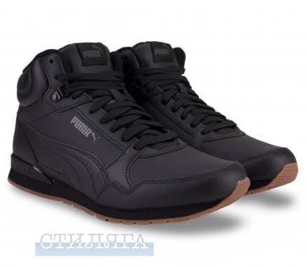 Puma Ботинки Puma ST Runner v3 Mid L 38763806 Black Кожа - Картинка 1