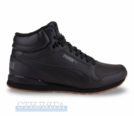 Puma Ботинки Puma ST Runner v3 Mid L 38763806 Black Кожа - Картинка 3