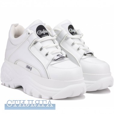 Buffalo london Кросівки Buffalo London Classic Sneaker Low Leather BN15332301 White - Картинка 1