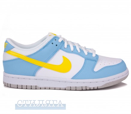 Nike Кросівки Nike Dunk Low Next Nature Homer Simpson DX3382-400 White/Blue - Картинка 3