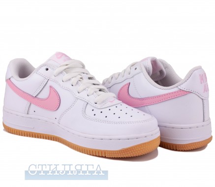 Nike Кроссовки Nike Air Force 1 Low Retro DM0576-101 White/Pink - Картинка 2