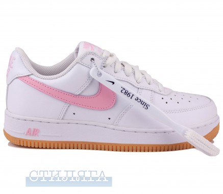 Nike Кроссовки Nike Air Force 1 Low Retro DM0576-101 White/Pink - Картинка 3