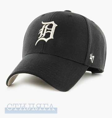 47 brand Кепка 47 Brand Detroit Tigers Ballpark B-BLPMS09WBP-BK Black - Картинка 1