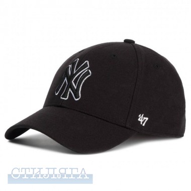 47 brand Кепка 47 Brand New York Yankees B-MVPSP17WBP-BKC Black - Картинка 1
