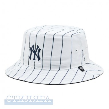 47 brand Панама 47 Brand New York Yankees Pinstriped B-PINSD17PTF-NY White - Картинка 1