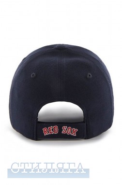 47 brand Кепка 47 Brand Boston Red Sox Raised Basic B-RAC02CTP-NY Navy - Картинка 2