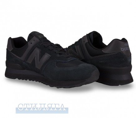 New balance Кросiвки New Balance 574 Classic GL ML574EVE Black - Картинка 2