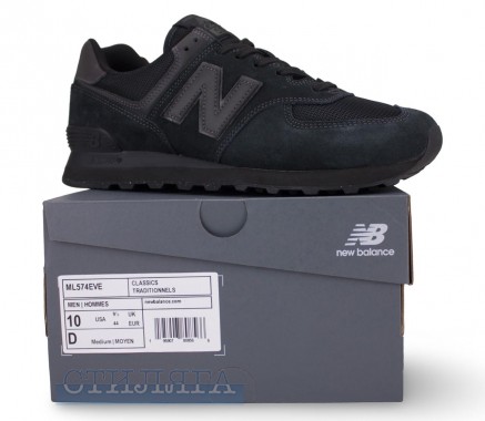 New balance Кросiвки New Balance 574 Classic GL ML574EVE Black - Картинка 6