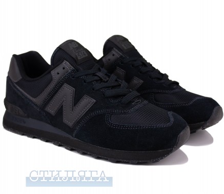 New balance Кросiвки New Balance 574 Classic GL ML574EVE Black - Картинка 1