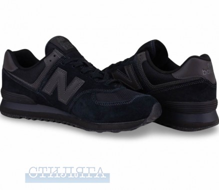 New balance Кросiвки New Balance 574 Classic GL ML574EVE Black - Картинка 2