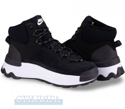 Nike NIKE City Classik Boot DQ5601-001 Черевики 36,5(6)(р) Black/White - Картинка 2