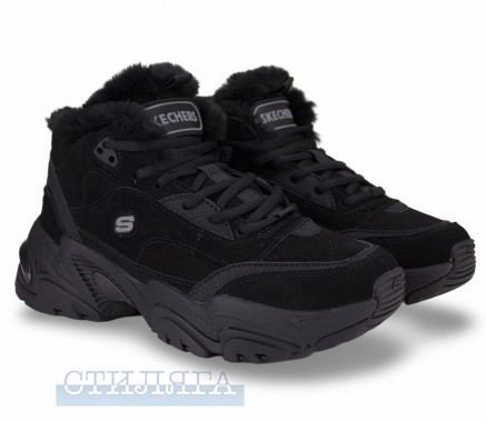 Skechers Ботинки Skechers Stamina 167338 BBK Black - Картинка 1