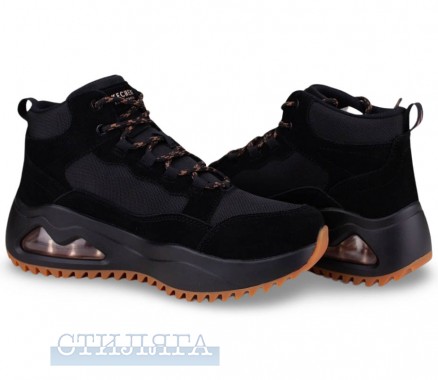 Skechers Ботинки Skechers Uno Peaks - Street Hikes 177550 BBK Black - Картинка 2