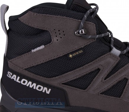 Salomon Ботинки Salomon X Ward Leather Mid GTX Gore-Tex 471817 Black - Картинка 4