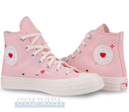 Converse Кеди Converse Chuck 70 Y2K Heart A09113C Pink - Картинка 2