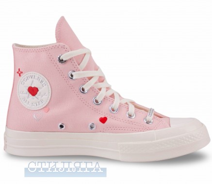 Converse Кеди Converse Chuck 70 Y2K Heart A09113C Pink - Картинка 3