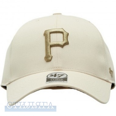 47 brand Кепка 47 Brand MLB Pittsburgh Pirates Tropic B-TPCSP20CTP-NT Beige - Картинка 2