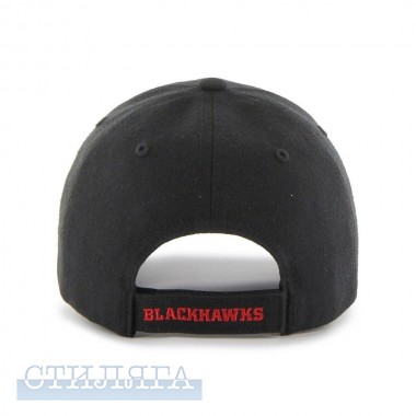 47 brand Кепка 47 Brand NHL Chicago Blackhawks Ballpark H-BLPMS04WBP-BKA Black - Картинка 2