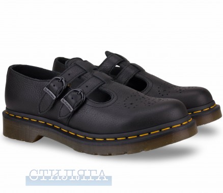 Dr.martens Туфли Dr. Martens 8065 Mary Jane Virginia Leather 30692001 Black - Картинка 1