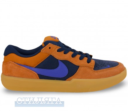 Nike NIKE Sb Force 58 DV5477-800 Кросiвки 42(8,5)(р) Navy/Orange - Картинка 4